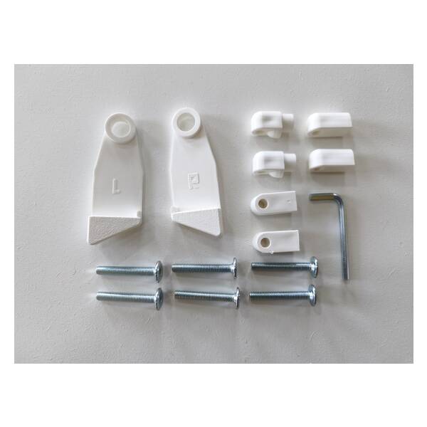 Set plastike sa šrafovima za krevetiće sa spuštajućom stranicom sa ŠIPKAMA Slika-1